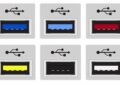 چرا رنگ برخی از پورت‌های USB قرمز است؟