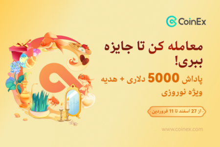 مسابقه معاملاتی نوروزی ۵۰۰۰ دلاری کوینکس!