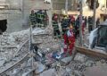 آوار ساختمان سهطبقه در بلوار الغدیر تهران؛ نجات ۴ مصدوم از زیر آوار آوار ساختمان سهطبقه در بلوار الغدیر تهران؛ نجات ۴ مصدوم از زیر آوار