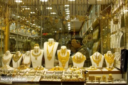 قیمت طلا با سر سقوط کرد ( ۲۴ اردیبهشت)