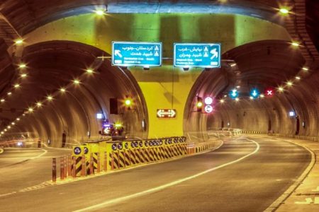 هر 2 مسیر تونل نیایش امشب مسدود است