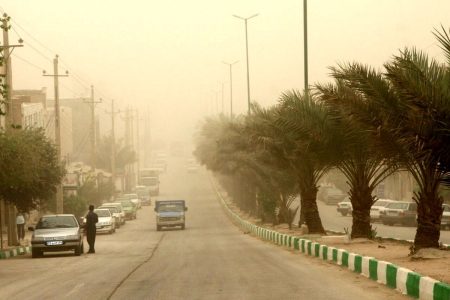 پیش‌بینی گردوخاک در شرق کشور