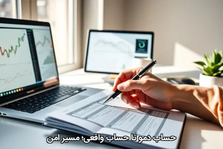 حساب دمو تا حساب واقعی؛ مسیر امن