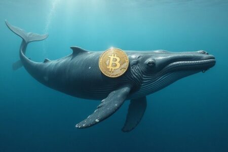 افزایش خرید بیت کوین توسط نهنگ‌ها علیرغم نوسانات بازار