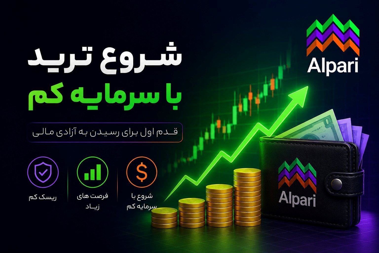 شروع ترید با سرمایه کم