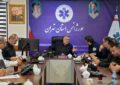 حضور ظفرقندی در مرکز هدایت عملیات بحران اورژانس