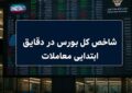 رشد ۷ هزار واحدی شاخص بورس در آغاز معاملات / ۶۶ درصد نمادها سبزپوش شدند