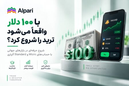 با ۱۰۰ دلار واقعاً می‌شود ترید را شروع کرد؟ راهنمای انتخاب حساب و اولین معامله